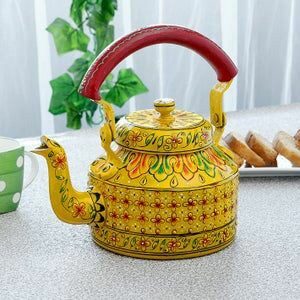 Hand painted kettle
