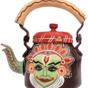 hand painted kettles tea set