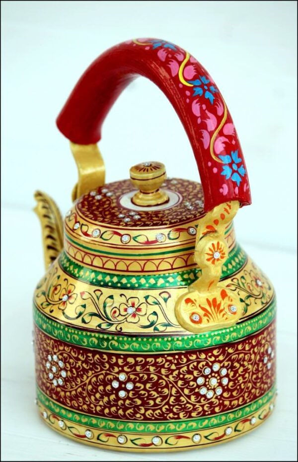 hand painted kettle