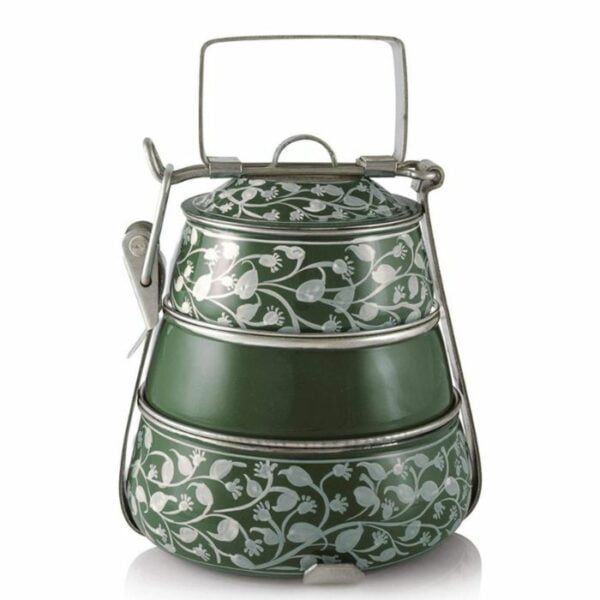 hand painted tiffin