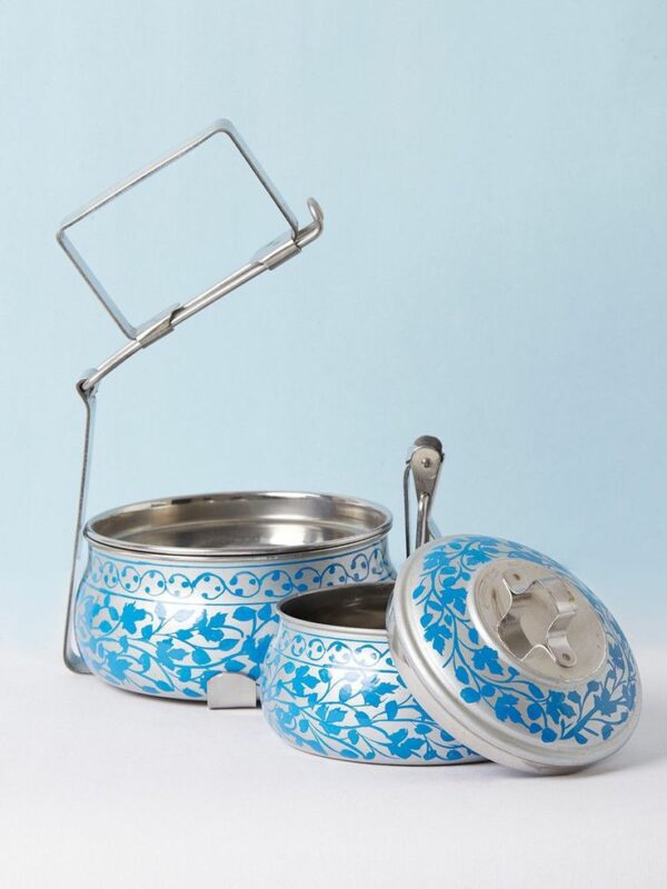 hand painted tiffin