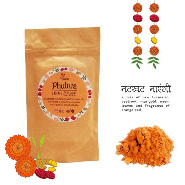 natural holi color - Saffron